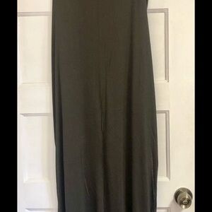 H&M Olive Green Maxi Tank Dress